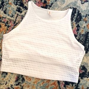 Free People hi-neck crop top